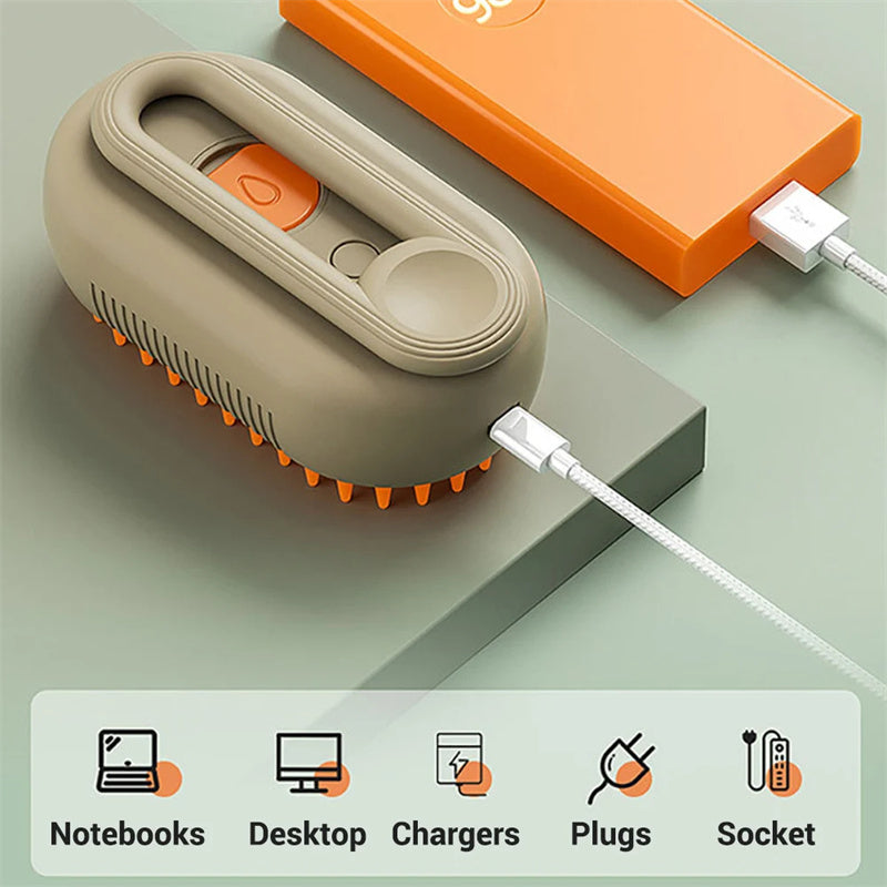 "The Steamer" | Grooming Brush